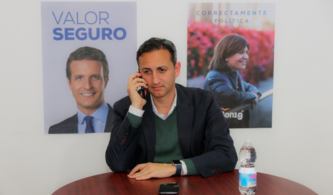 César Sánchez número uno por el PP al Congreso de los Diputados por la provincia de Alicante.