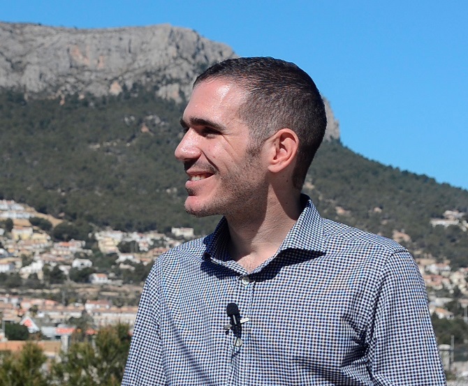 Portavoz de Compromís en Calp, Ximo Perles
