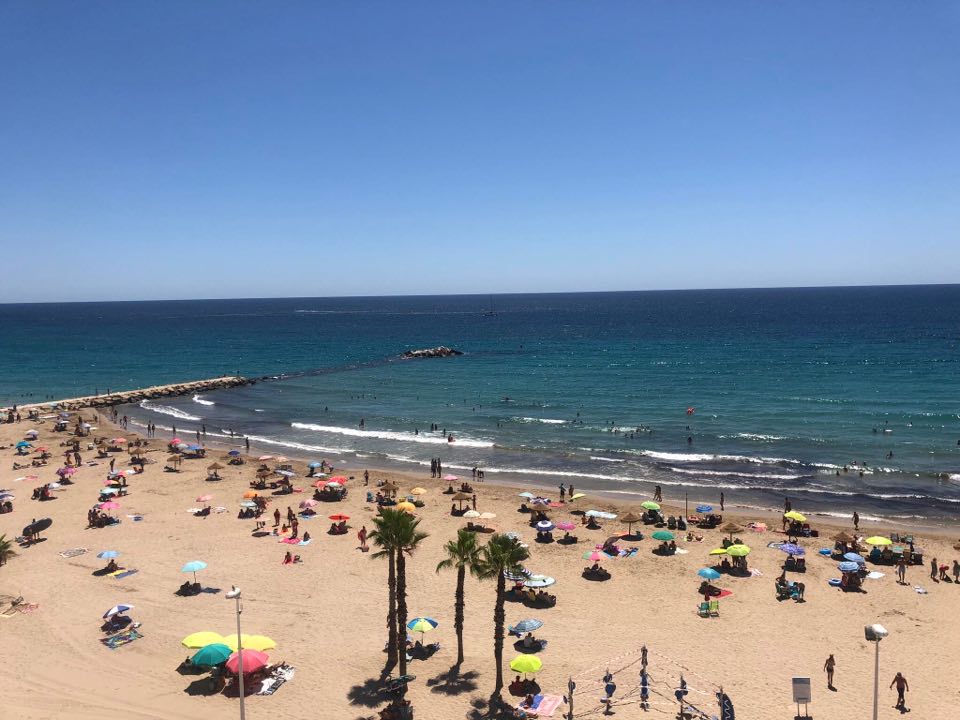 Zona aproximada del Arenal-Bol donde se ha localizado el esqueleto