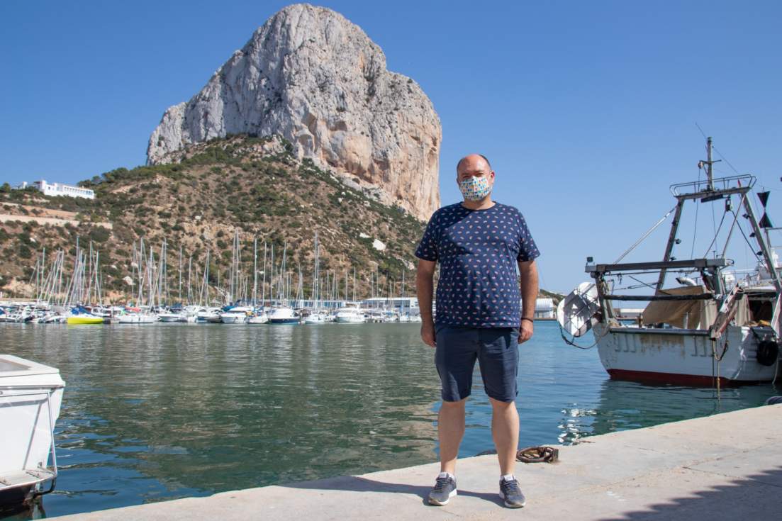 Santos Pastor es el portavoz del Grupo Municipal Socialista en Calp