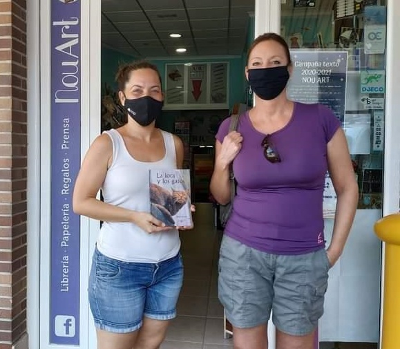 De izda. a drcha. Nuria Ruiz y Palma Govaert