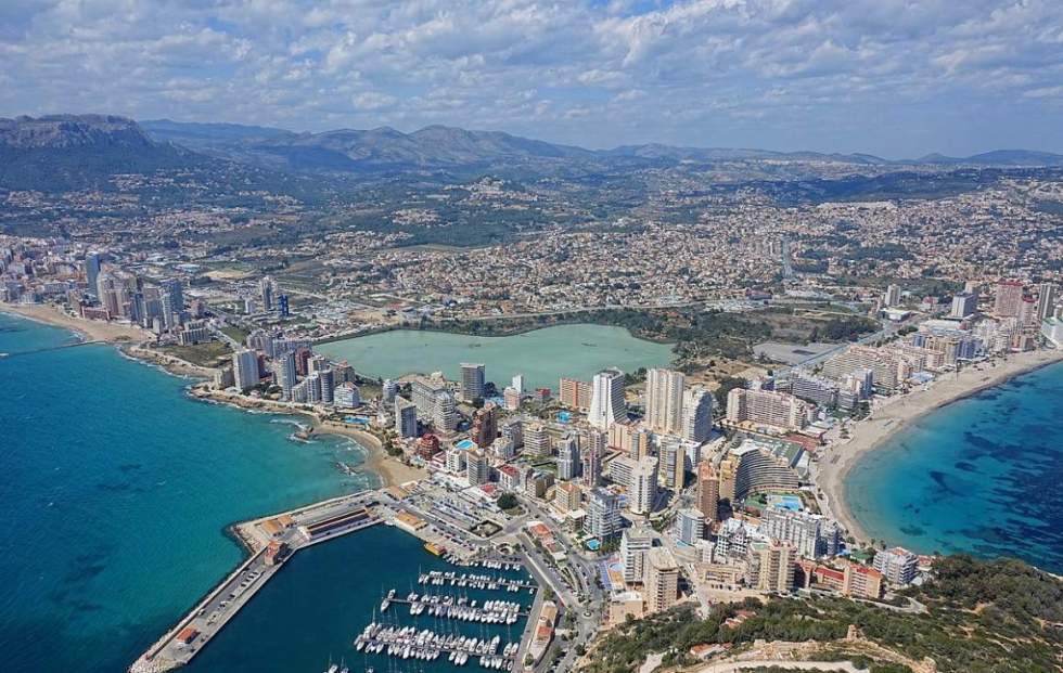 Vista panorámica de Calpe