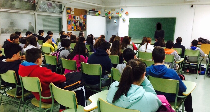 Alumnos del IES de Calp