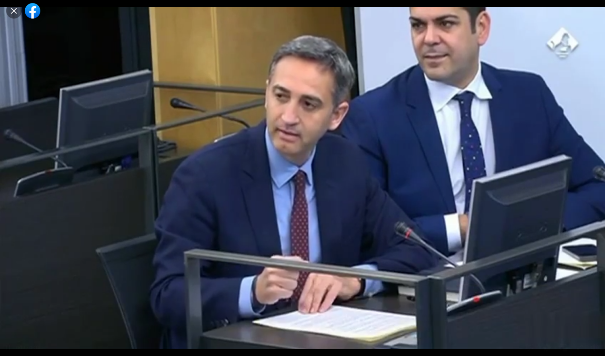 César Sánchez durante su intervención