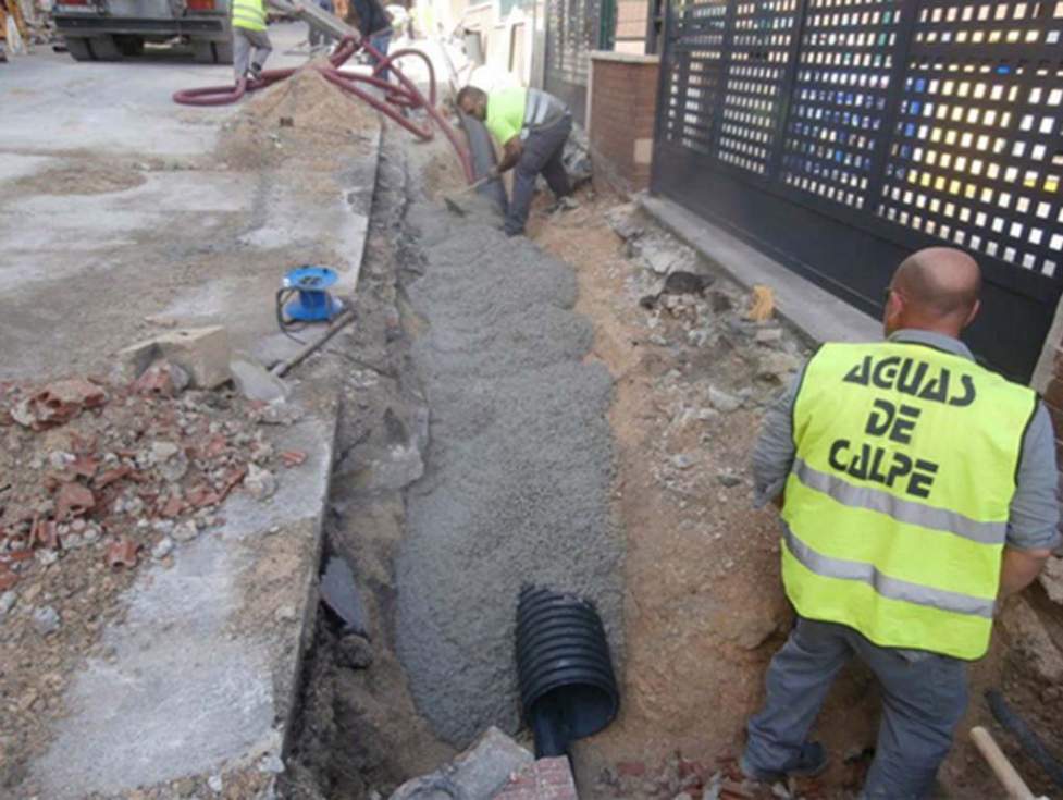 Obras de renovación de conducciones