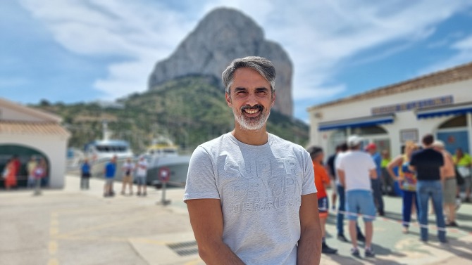 Paco Quiles, portavoz del Grupo Municipal Defendamos Calpe