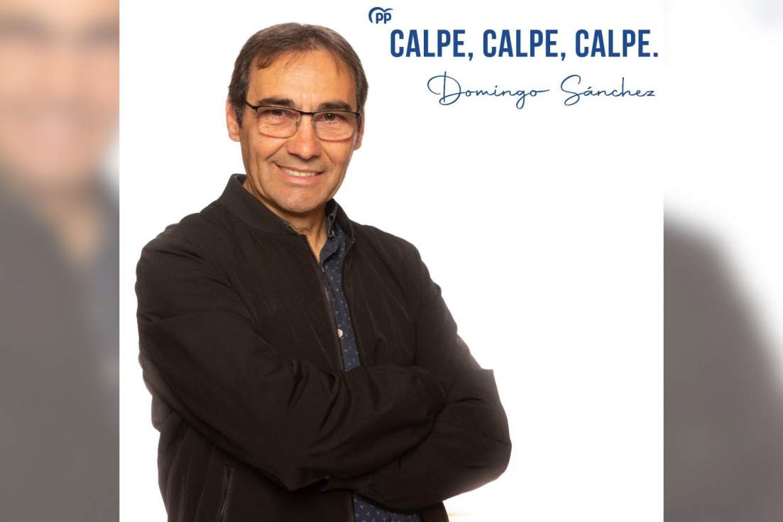 Domingo Sánchez se desvincula del Partido Popular de Calp