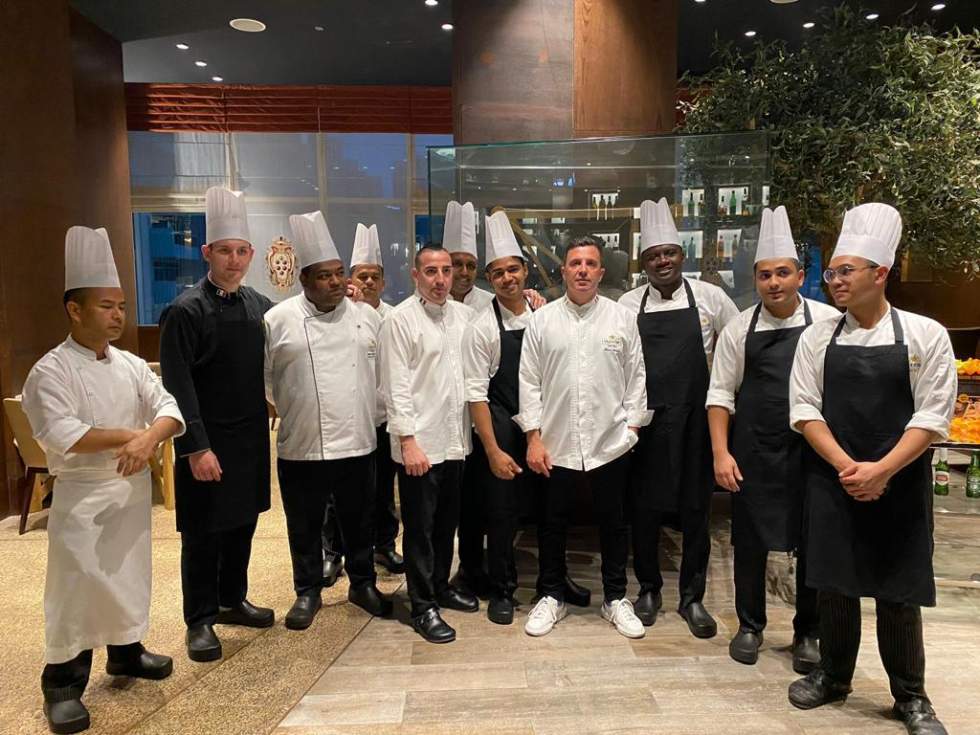 El evento en el hotel Stella di mare Dubai Marina es una muestra más del imparable ascenso de Rafa Soler en el panorama culinario internacional