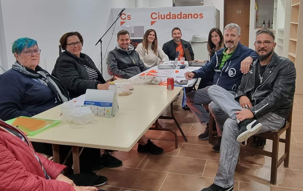 El equipo de Ciudadanos trabaja sin descanso