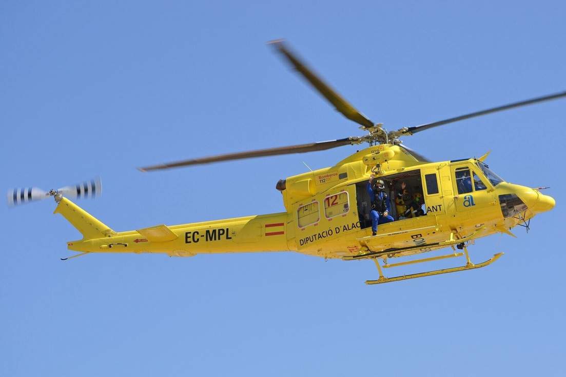 Rescatada una escaladora tras precipitarse desde cinco metros en el Peñón de Ifach de Calp