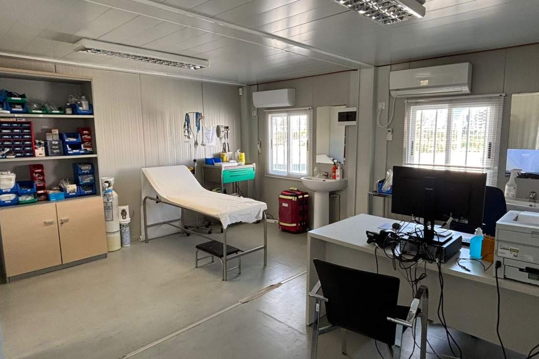 consultorio médico playa de La Fossa Calp