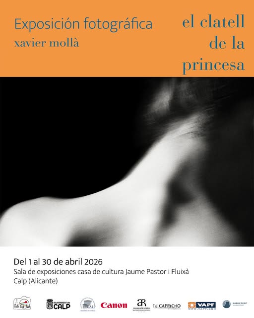 Calp acoge en abril la exposición fotográfica “El Clatell de la Princesa” de Xavier Mollá