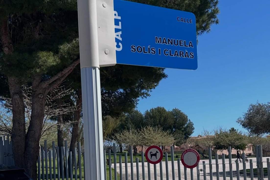 calle Manuela Solís i Claràs Calp
