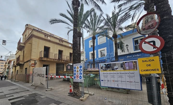 La demolición de la Casa Poquet Beltrán de Calp comenzará este jueves para dar paso al futuro Museu de la Festa