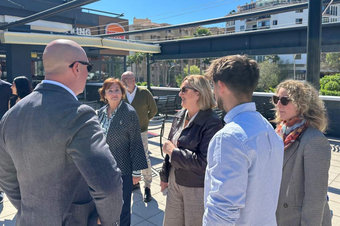 Plaza Central visita nueva propiedad