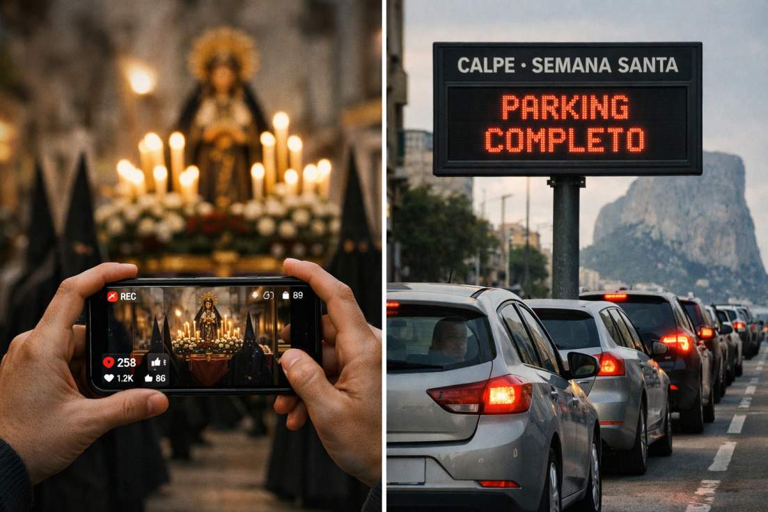 Vecino. El pueblo honra. El poder posa.