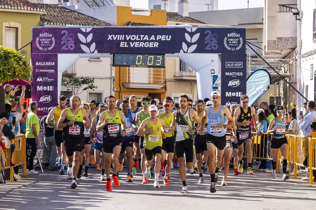 José Manuel Barragán y Eri Yonamime se imponen en la Volta a Peu de El Verger