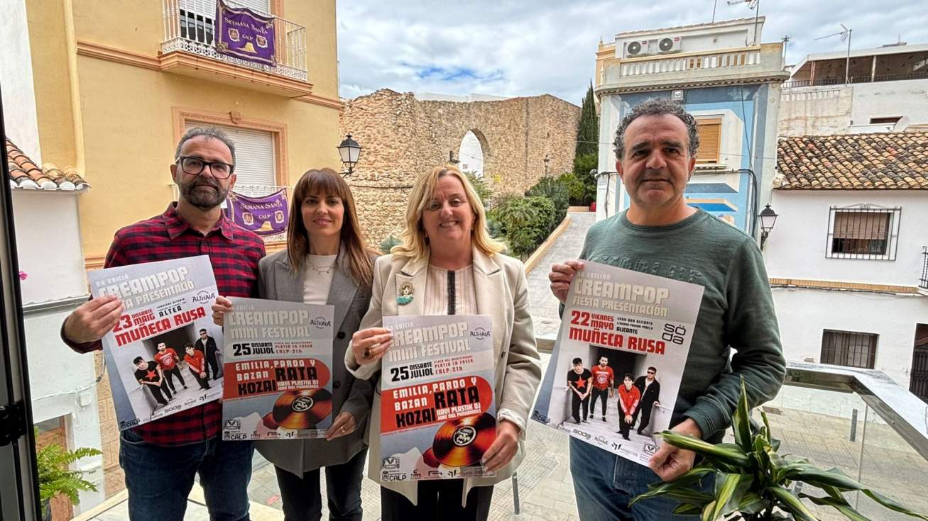 Calp prepara la XX edición del Cream Pop con fiestas de presentación y un festival en la playa de la Fossa