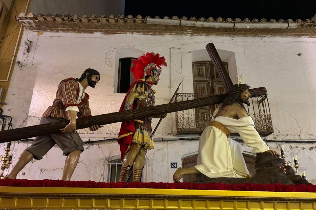 Cristo Tres Caídas Semana Santa Calp