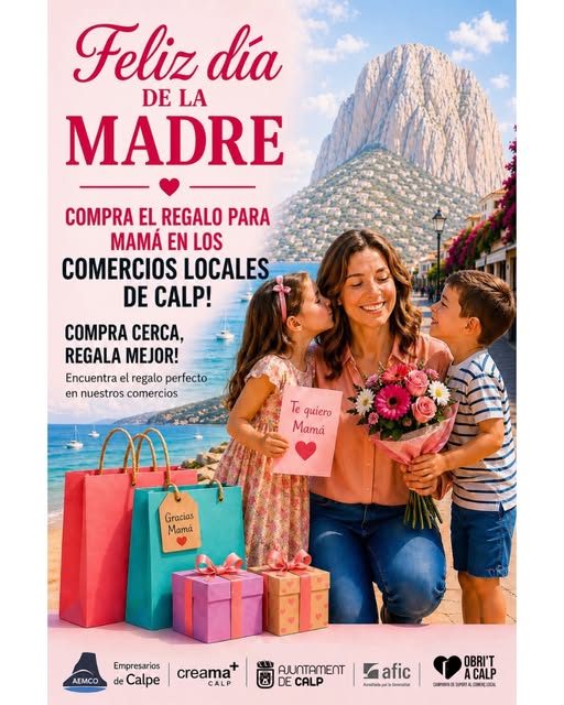 Calp impulsa el comercio local con motivo del Día de la Madre