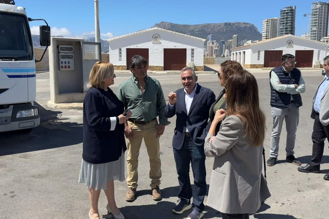 Visita conseller Miguel Barrachina puerto Calp 16 abril 2026