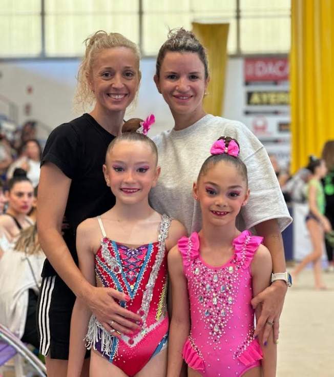 Triana Ruano y Yeva Taranenko del CG Les Marines de Calp se cuelgan la plata y el oro en el Autonómico