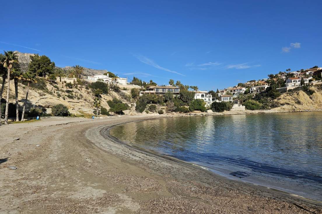 Playa de Puerto Blanco Calp