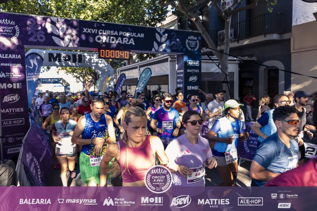 La Xara acoge este sábado su XXIV Volta a Peu y penúltima cita del Circuit a Peu Marina Alta