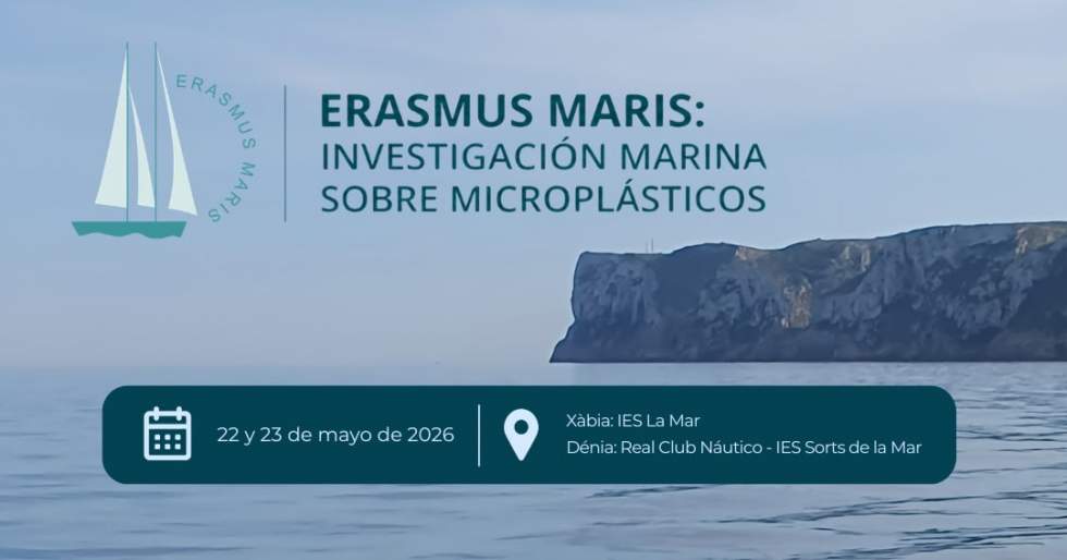 La Marina Alta reunió a cerca de 70 docentes en las jornadas europeas Erasmus MARIS sobre microplásticos