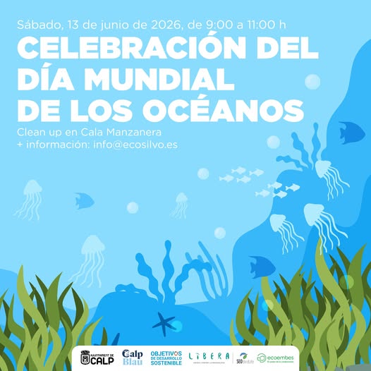 Calp celebrará el Día Mundial de los Océanos con una jornada de limpieza en Cala Manzanera