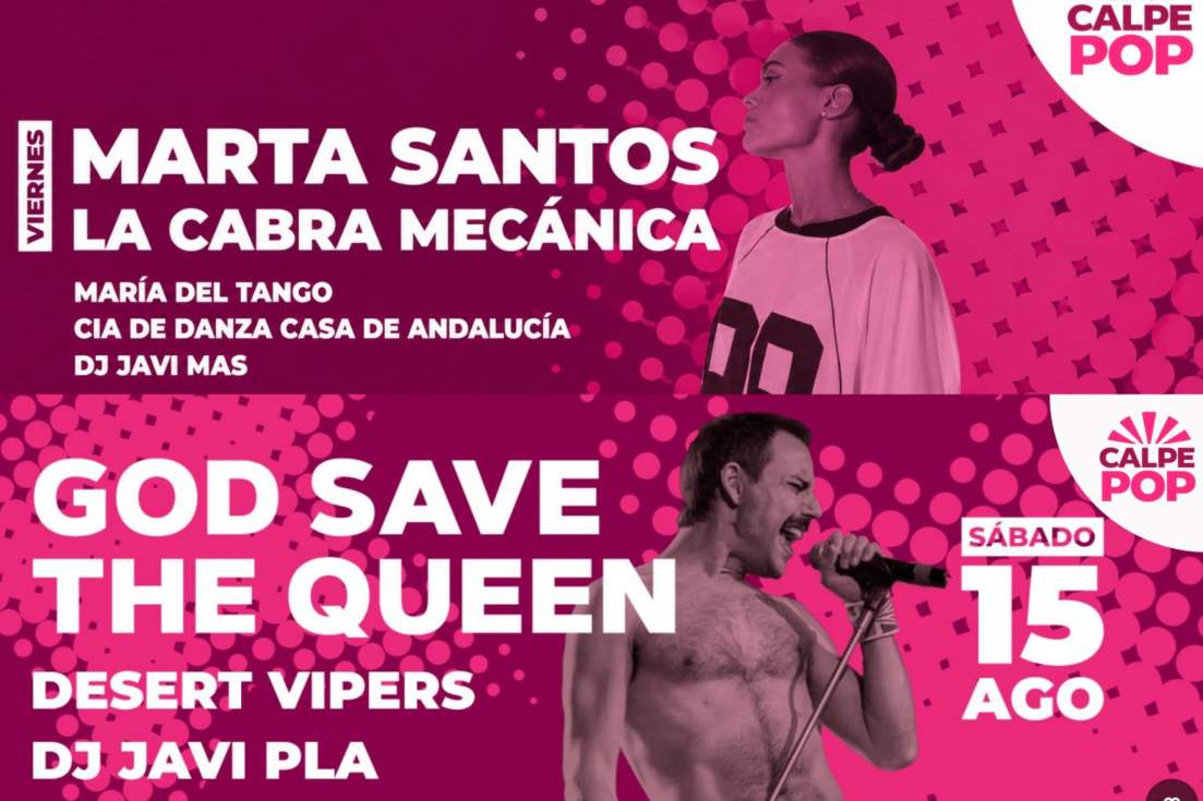 Calpe Pop Festival 2026 entradas pago
