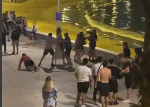 Imagen extraída de uno de los vídeos que circulan por las redes sociales