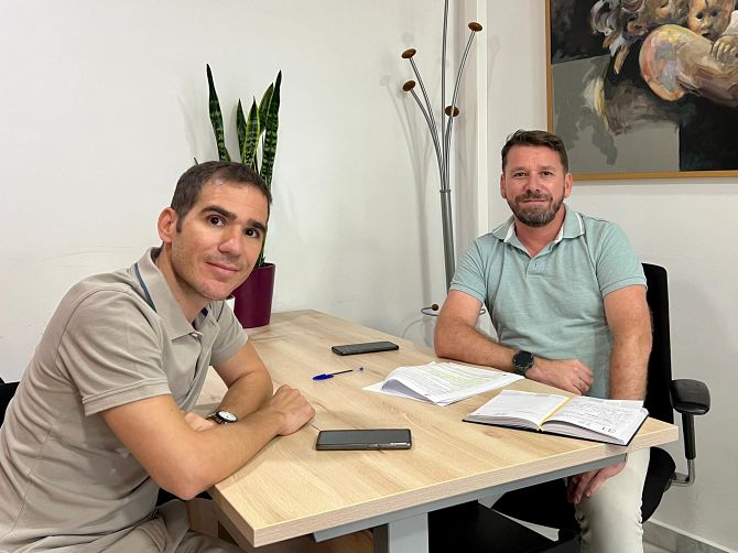 Ximo Perles y Pere Moll