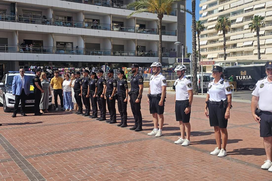 Calp incorpora 13 nuevos agentes a la Policía Local y refuerza su dispositivo especial de verano