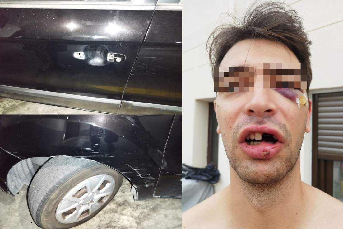 Un incidente de tráfico desencadena una persecución que acaba en una agresión en pleno centro de Calp