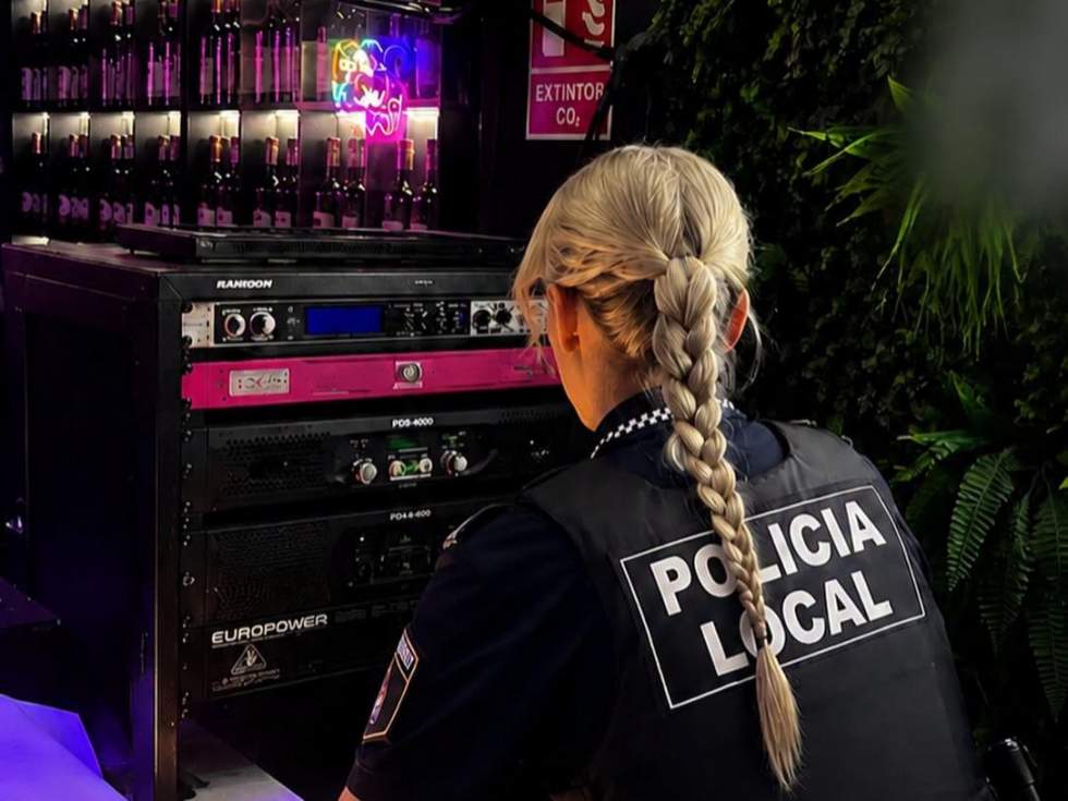 dispositivo inspección Policía Local Calp