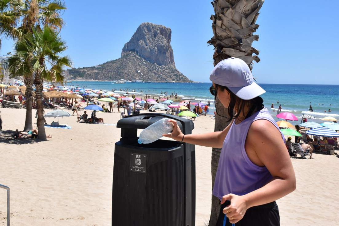 Calpe turismo sostenible basura