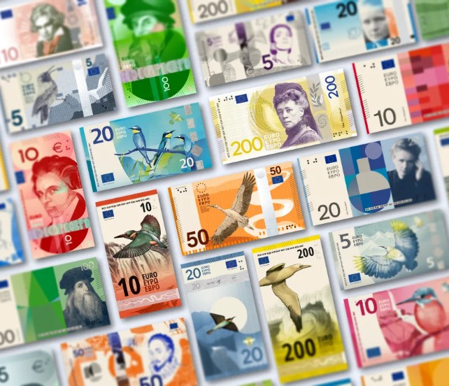 Propuesta de nuevos billetes de euro. Imagen del Banco Central Europeo