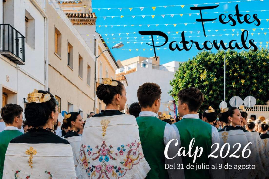 Programa de actos para las Fiestas Patronales de Calp 2026