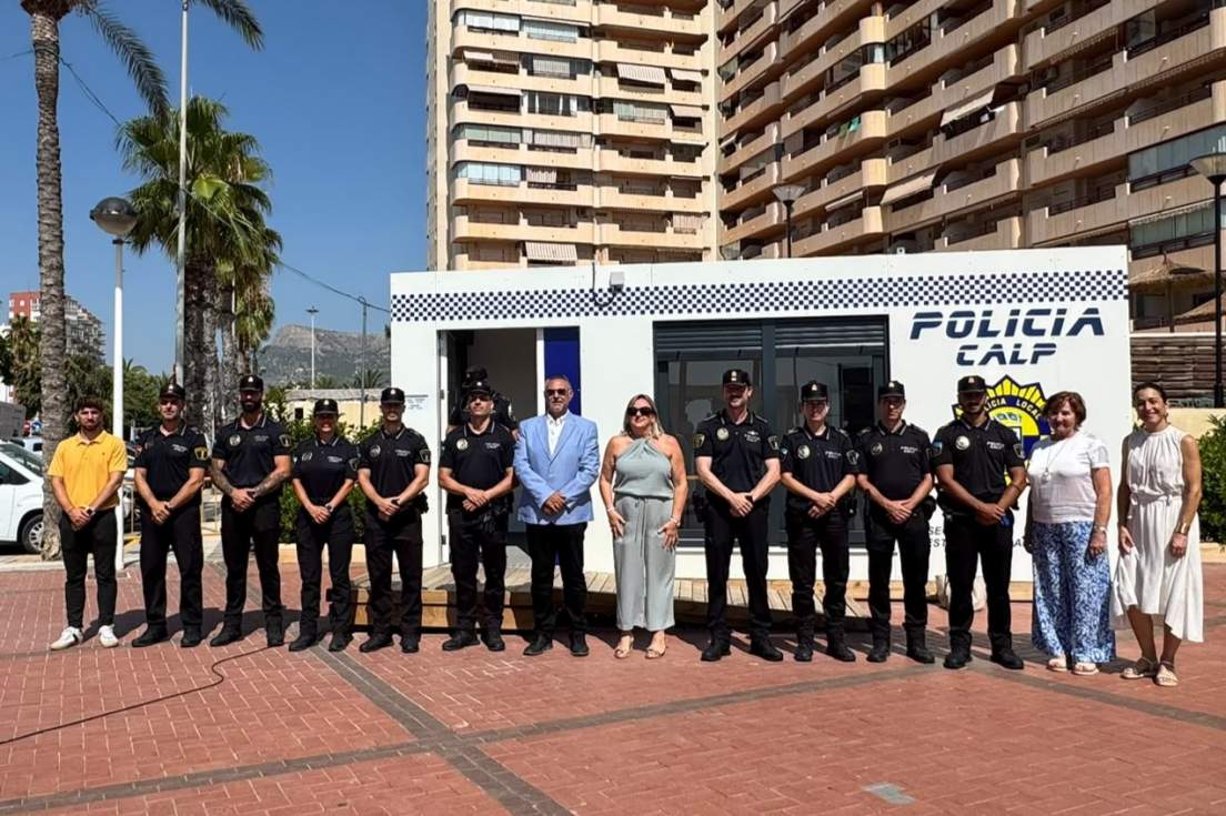 dispositivo especial seguridad verano Policía Local Calp