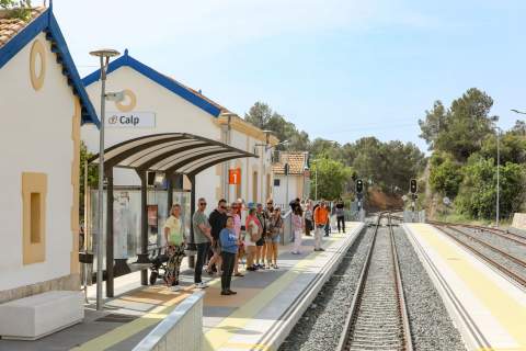 Calp encuentra en la L&iacute;nea 9 del TRAM una conexi&oacute;n cada vez m&aacute;s utilizada para estudiar, trabajar y descubrir la Marina