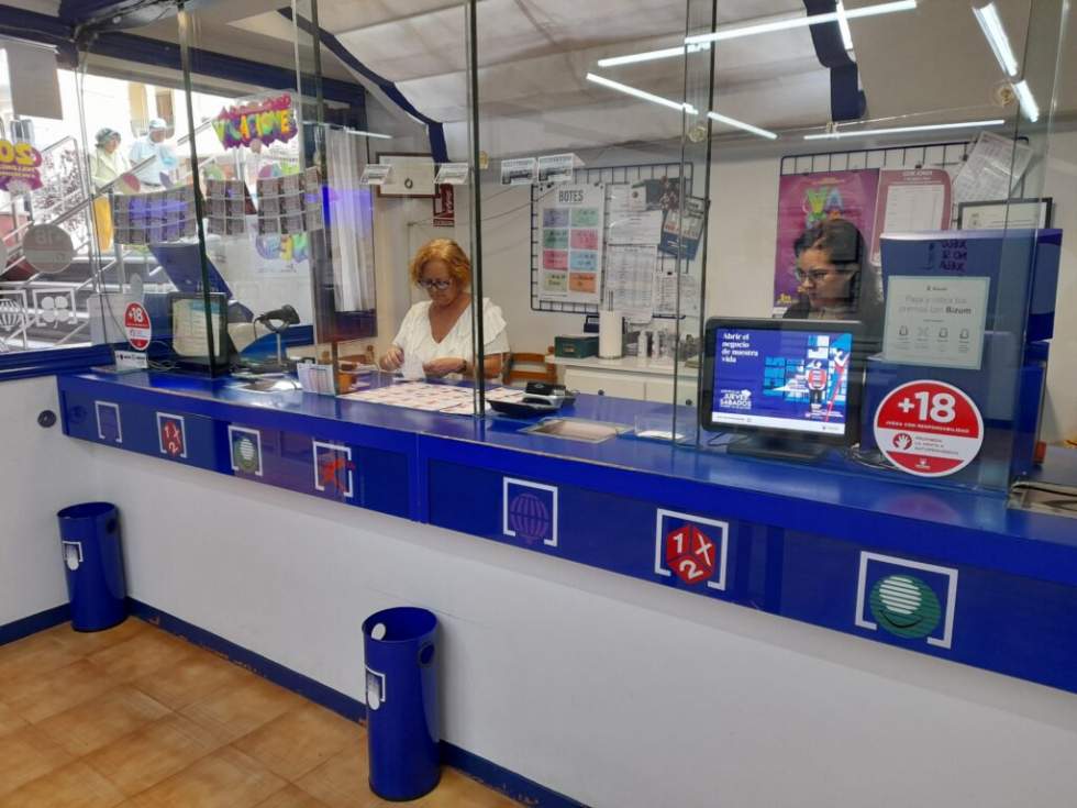 Imagen de la web corporativa de la Administración de Loterías nº1 de Calpe