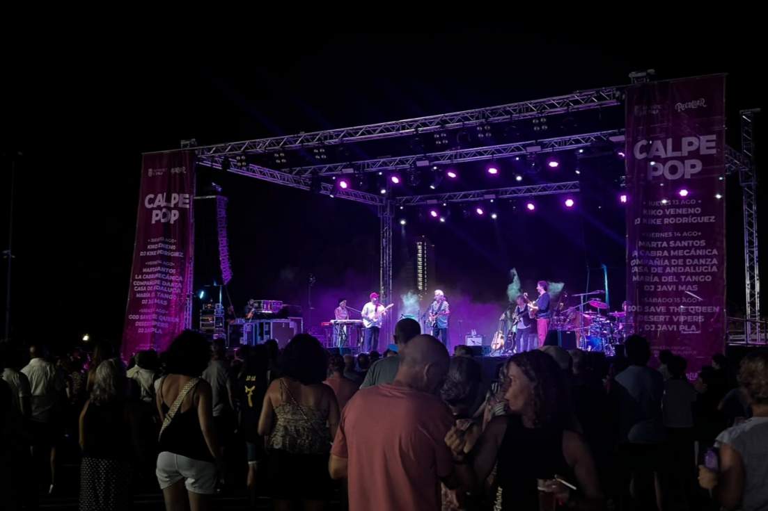 El Calpe Pop Festival será gratis esta noche para disfrutar de La Cabra Mecánica y María del Tango
