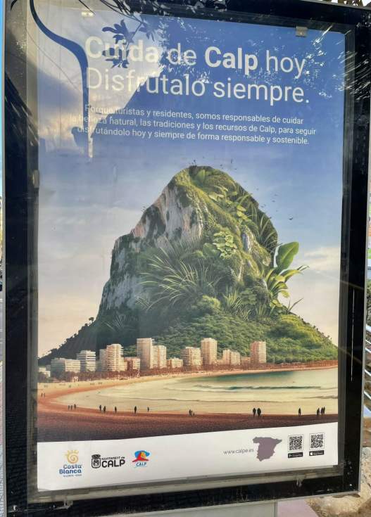 Controversia por la campaña de promoción turística de Calp / Imagen: Julio Parra
