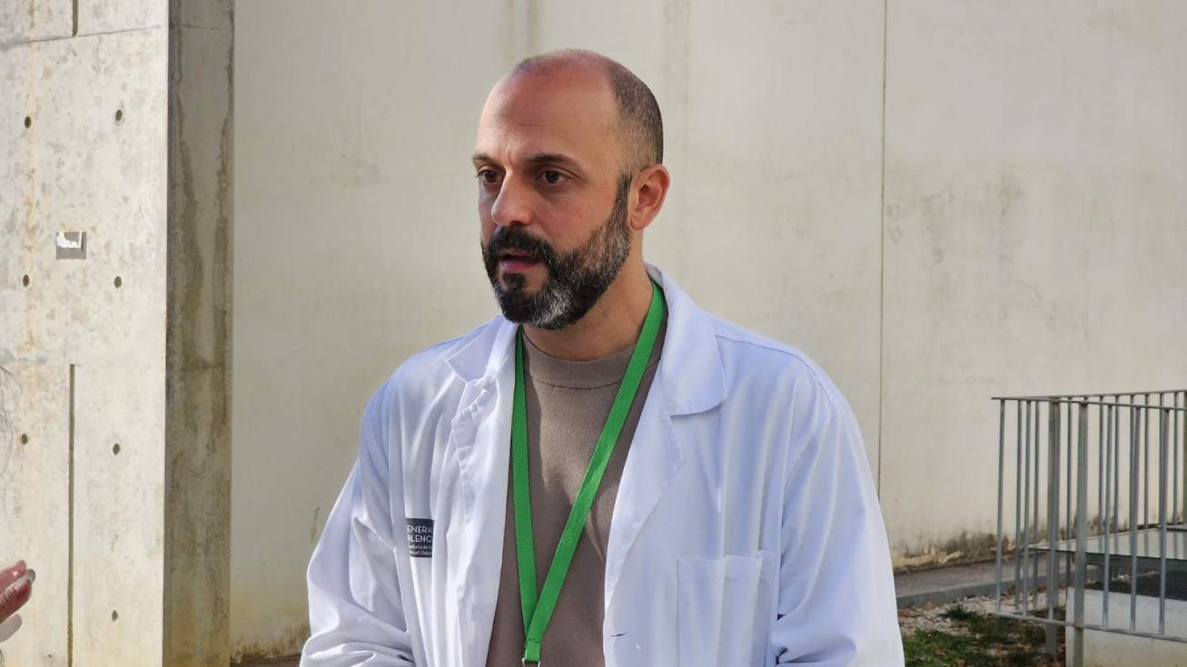 Joan Sarrió, presidente del Comité de Empresa del hospital de Dénia