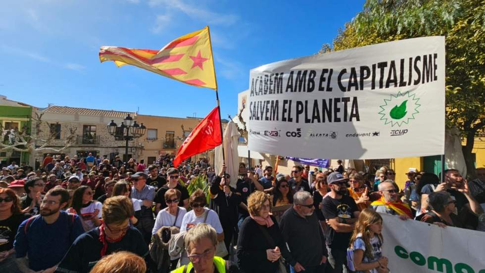 Imagen de archivo de la manifestación histórica en Llíber contra el PAI