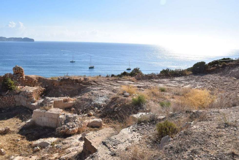 Los restos arqueol&oacute;gicos de la Pobla de Ifach, en Calp, conservan la huella de un asentamiento medieval construido a finales del siglo XIII