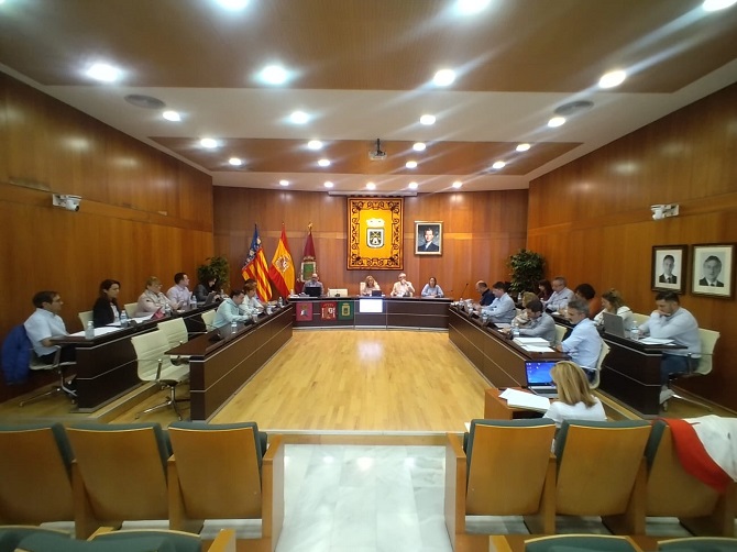 Imagen del Pleno celebrado esta semana en Calpe