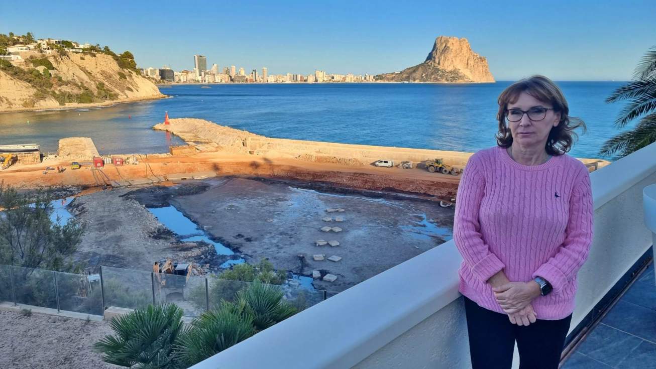Larisa Atkinson denuncia el ruido de la maquinaria pesada