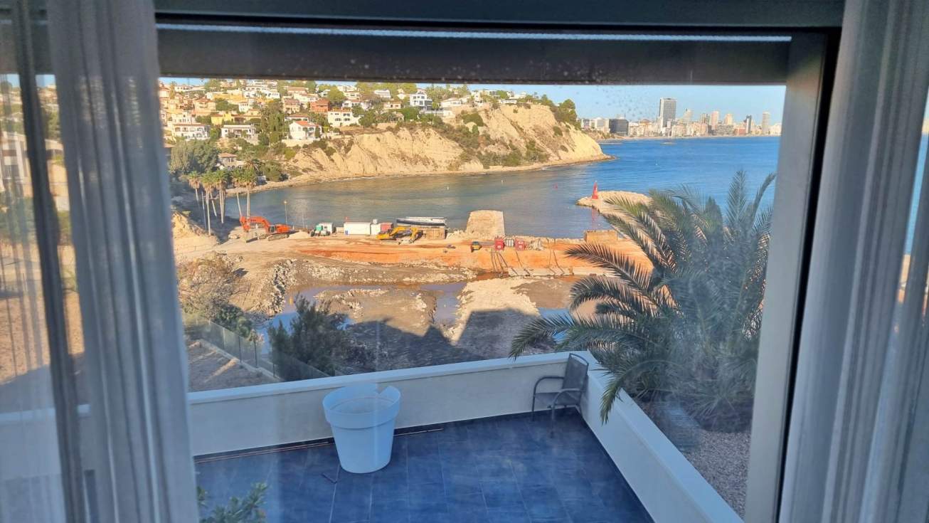 Obras en Puerto Blanco